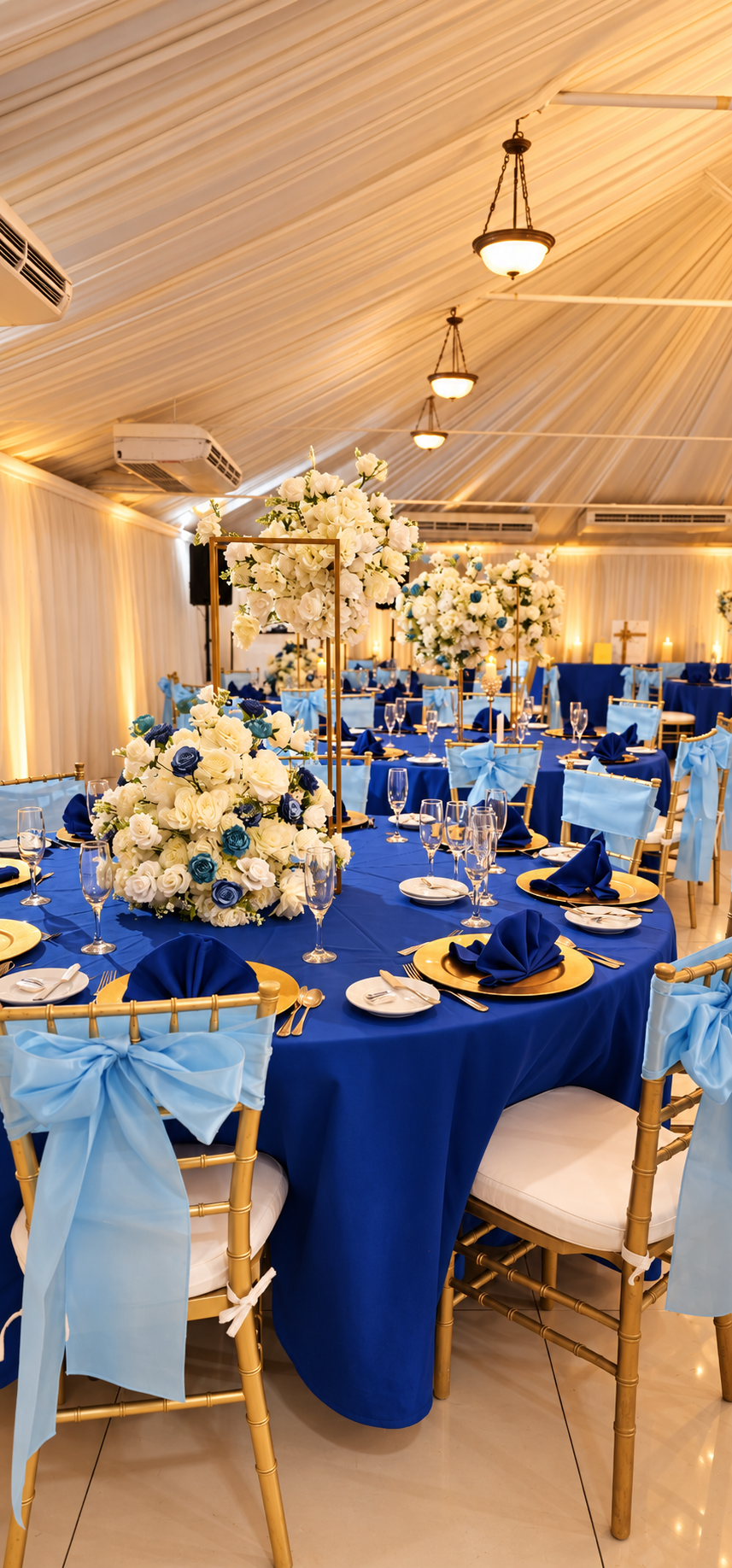Royal Blue Reception